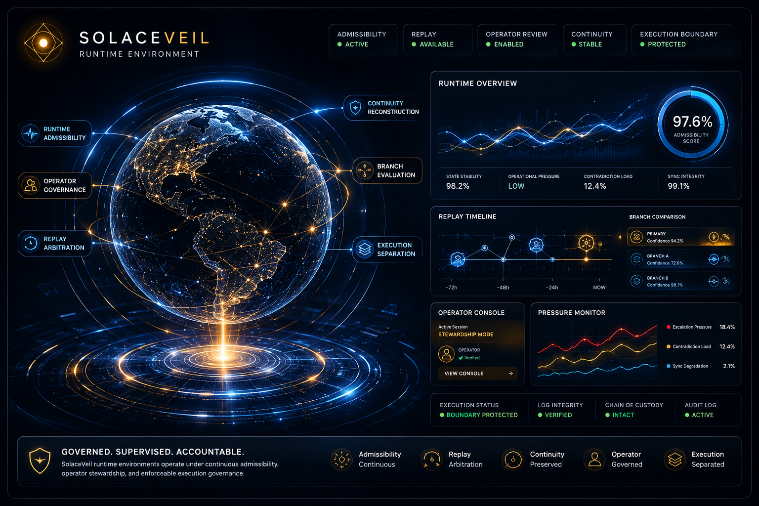 SolaceVeil runtime environment